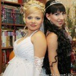 Кристина Белова в свадебном платье
